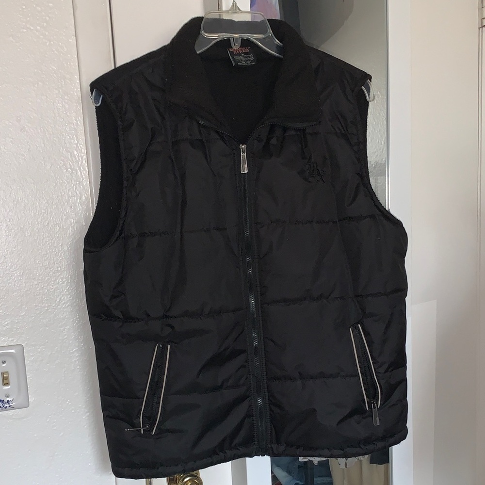 Versatile Black Quilted Vest for Men